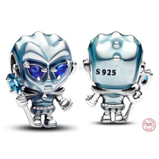 Charme Sterling Silber 925 Game of Thrones White Walker, Armband Perle, Film