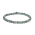 Smaragd Afrikanisches Armband elastisch Naturstein, Kugel 5 mm / 16 - 17 cm, königlicher Stein