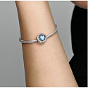 Charm Sterling Silber 925 Disney Ice Kingdom, Frozen Winter Kristall, Perle für Armband