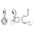 Charms Sterling Silber 925 Eisschnitzerei - You melt my heart, Liebesarmband Anhänger
