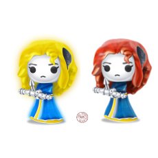 Charme Sterling Silber 925 Disney Rebel Princess Merida, Perle auf Armband Film