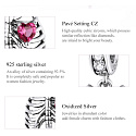 Charm Sterling Silber 925 Herz Symbol der Liebe, Mut, Tapferkeit, Tapferkeit, Selbstaufopferung, Anhänger Armband Liebe