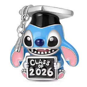Charm Disney Lilo & Stitch – Abschluss 2026 | Anhänger für Armband
