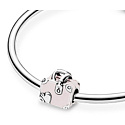 Sterling Silber 925 Reisekoffer, Reisearmband Perle