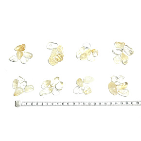 Citrin Naturstein, Größe S 5 Stück, Stein des Überflusses, Erfolg Citrin Naturstein, Größe S 5 Stück, Stein des Überflusses, Erfolg