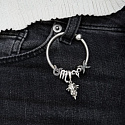 Charms Sterling Silber 925 Sternzeichen Stier, Perle für Armband