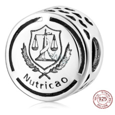 Charme Sterling Silber 925 Ernährung Perle auf Armband Job Charme Sterling Silber 925 Ernährung Perle auf Armband Job