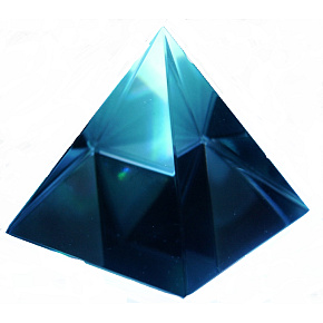Glaspyramide 10 cm