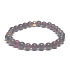 Rubelit bordeauxrot Armband elastisch Naturstein, Kugel 6 mm / 16 - 17 cm