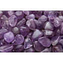 Amethyst Getrommelter Naturstein, ca. 2 cm, 5-10g, 1 Stück, Stein der Könige und Bischöfe