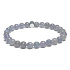 Tansanit-Armband elastisch Naturstein, Kugel 6 mm / 16 - 17 cm