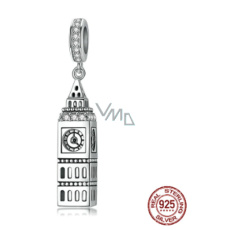 Sterling Silber 925 London Big Ben, Reise-Armband-Anhänger Sterling Silber 925 London Big Ben, Reise-Armband-Anhänger