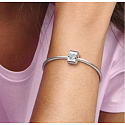 Charms Sterling Silber 925 Disney Mickey Mouse & Minnie Mouse, Stopper, Clip Perle für Armband