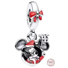 Charm Sterling Silber 925 Disney Weihnachten, Armband Anhänger