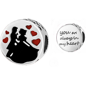 Sterling Silber 925 Für den Tag, an dem er mir einen Heiratsantrag machte, Liebesperlenarmband 10 mm Sterling Silber 925 Für den Tag, an dem er mir einen Heiratsantrag machte, Liebesperlenarmband 10 mm