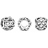 Charms Sterling Silber 925 Infinite Glow, Freundschaftsarmband Perle