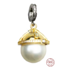 Charme Sterling Silber 925 Planet, Karabinerverschluss Armband Anhänger Universum Charme Sterling Silber 925 Planet, Karabinerverschluss Armband Anhänger Universum