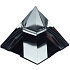 Kristallglas Pyramide glatt 40 mm - Briefbeschwerer, Geschenkbox