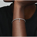 Sterling Silber 925 Infinity Sparkle Charme - Unendlichkeit, Anhänger Armband Symbol