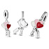 Charme Sterling Silber 925 Geburtstag Ballons, Geburtstag Armband Anhänger