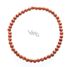 Goldstein Gold elastisches Armband 4/19 cm, Stein des Ehrgeizes Goldstein Gold elastisches Armband 4/19 cm, Stein des Ehrgeizes