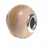 Jaspis-Anhänger rund Naturstein 14 mm, Loch 4,2 mm 1 Stück, Stein der positiven Energie