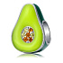 Sterling Silber 925 Exotische Avocado, Perle für Armband, Essen und Trinken