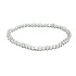 Kristall Armband elastisch facettiert Naturstein 3mm / 16 - 17cm, Stein der Steine