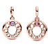 Charms Sterling Silber 925 Mondphase - Mini Medaillon, Armband Anhänger, Weltraum