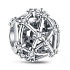Charm Sterling Silber 925 Gestanzte Konstellationen erinnert an Konstellationen von Sternen am Himmel, Perle auf dem Armband Universum