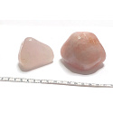 Rosenquarz Getrommelter Naturstein 160 - 220 g, 1 Stück, Stein der Liebe