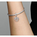 Sterling Silber 925 Herz mit Stammbaum, Familienarmband-Anhänger