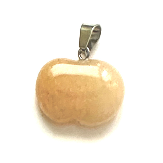 Avanturin Apfel der Erkenntnis Anhänger Naturstein 1,5 cm, Glücksstein