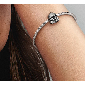 Charms Sterling Silber 925 Marvel Star Wars Helm Mandarin, Armband Perle
