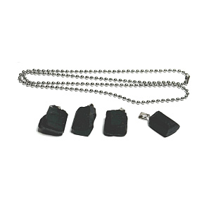 Turmalin / Skoryl-Anhänger Naturstein 1,5 cm 1 Stück, Hüter der guten Laune