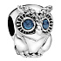 Sterling Silber 925 Wise Owl, Perle auf Armband Tier