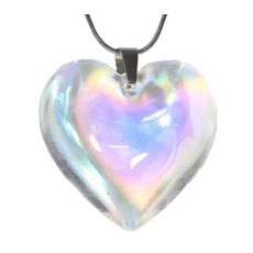 Engelsherz glatt, ich bin nicht nur ein Schmuckstück 4,5 x 4,5 cm