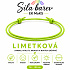 Šňůrkový náramek Síla barev – Limetková | Symbol vitality, radosti a nových začátků | nastavitelný 16 - 30 cm