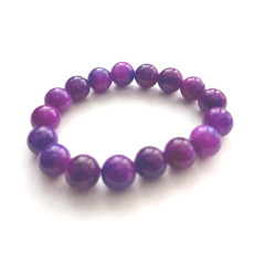 Sugilit náramek elastický přírodní kámen, kulička 12 mm / 16 - 17 cm, Láska • Moudrost • Pravda Sugilit náramek elastický přírodní kámen, kulička 12 mm / 16 - 17 cm, Láska • Moudrost • Pravda