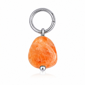 Roter Aventurin – Mini-Anhänger aus Naturstein ca. 0,8–1,2 cm | Talisman für Energie und Mut Roter Aventurin – Mini-Anhänger aus Naturstein ca. 0,8–1,2 cm | Talisman für Energie und Mut