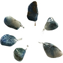 Shattuckit Troml-Anhänger Naturstein M, ca. 2,5 cm, Geiststein