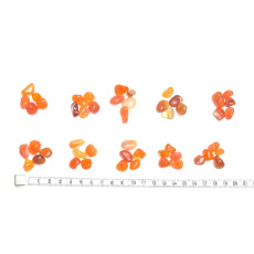 Karneol Botswana natürlicher Kieselstein, Größe S 5 Stück, Teach us here and now Karneol Botswana natürlicher Kieselstein, Größe S 5 Stück, Teach us here and now