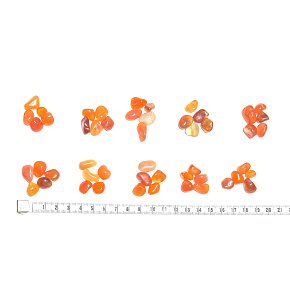 Karneol Botswana natürlicher Kieselstein, Größe S 5 Stück, Teach us here and now Karneol Botswana natürlicher Kieselstein, Größe S 5 Stück, Teach us here and now