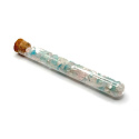 Harmonizační tyčinka do vody – Láska – Otevřené srdce, Růženín • Křišťál • Akvamarín, 15 x 2 cm