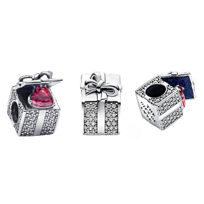 Charm Rozbalte sváteční náladu, korálek na náramek výročí