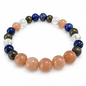Armband mit Geschichte – Du bist die Beste, glaube an dich, natürliche Mineralien, Kugel 8 mm / Handgelenk 16–18 cm Armband mit Geschichte – Du bist die Beste, glaube an dich, natürliche Mineralien, Kugel 8 mm / Handgelenk 16–18 cm