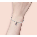 Sterling Silber 925 Love - wir sind verliebt, Armband-Anhänger