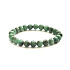 Smaragd Stein Armband elastisch Naturstein, Kugel 5,5 - 6 mm /16 - 17cm, Smaragd A+++, wahre-Liebe-Glück-Wohlstand-Kreativität