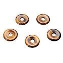 Tiger's Eye Donut Naturstein 30 mm, Stein der Sonne und der Erde, Stein der Sonne und der Erde, bringt Glück und Reichtum