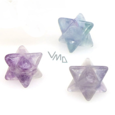 Fluorit merkaba Naturstein 13 mm, Stein der Genies Fluorit merkaba Naturstein 13 mm, Stein der Genies